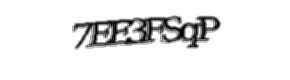 Security check image, please type the characters shown