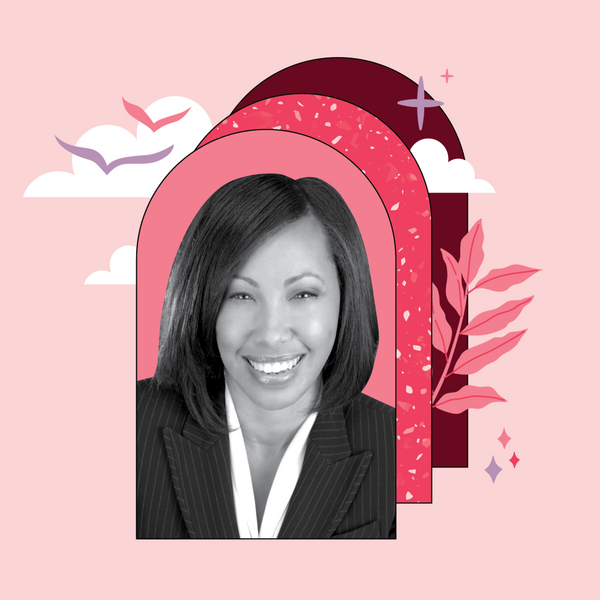 Author and presenter Robyn R. Jackson on a pink graphic background.