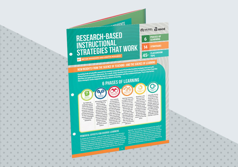 Research-Based Instructional Strategies That Work (Quick Reference Guide) - feature