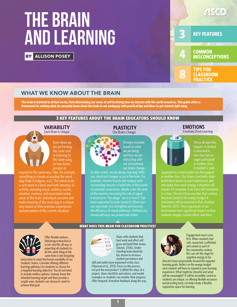 The Brain and Learning (Quick Reference Guide)