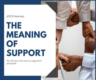 The Meaning Of Support Ascd